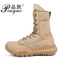 Men's Boots Comfortable Breathable Wear-Resistant Non-slip Outdoor Field Training Boots Spring and Autumn shoes Large Size 38 46