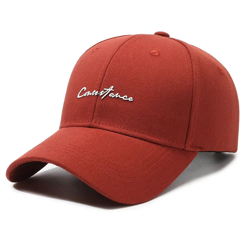 FS Stylish Orange Red Baseball Cap For Men Luxury Brand Small Letter Women Trucker Hat Streetwear Hip Hop Caps Gorras Hombre