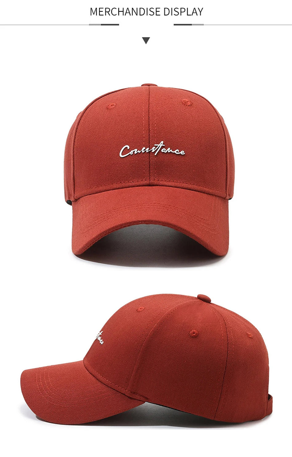 FS Stylish Orange Red Baseball Cap For Men Luxury Brand Small Letter Women Trucker Hat Streetwear Hip Hop Caps Gorras Hombre