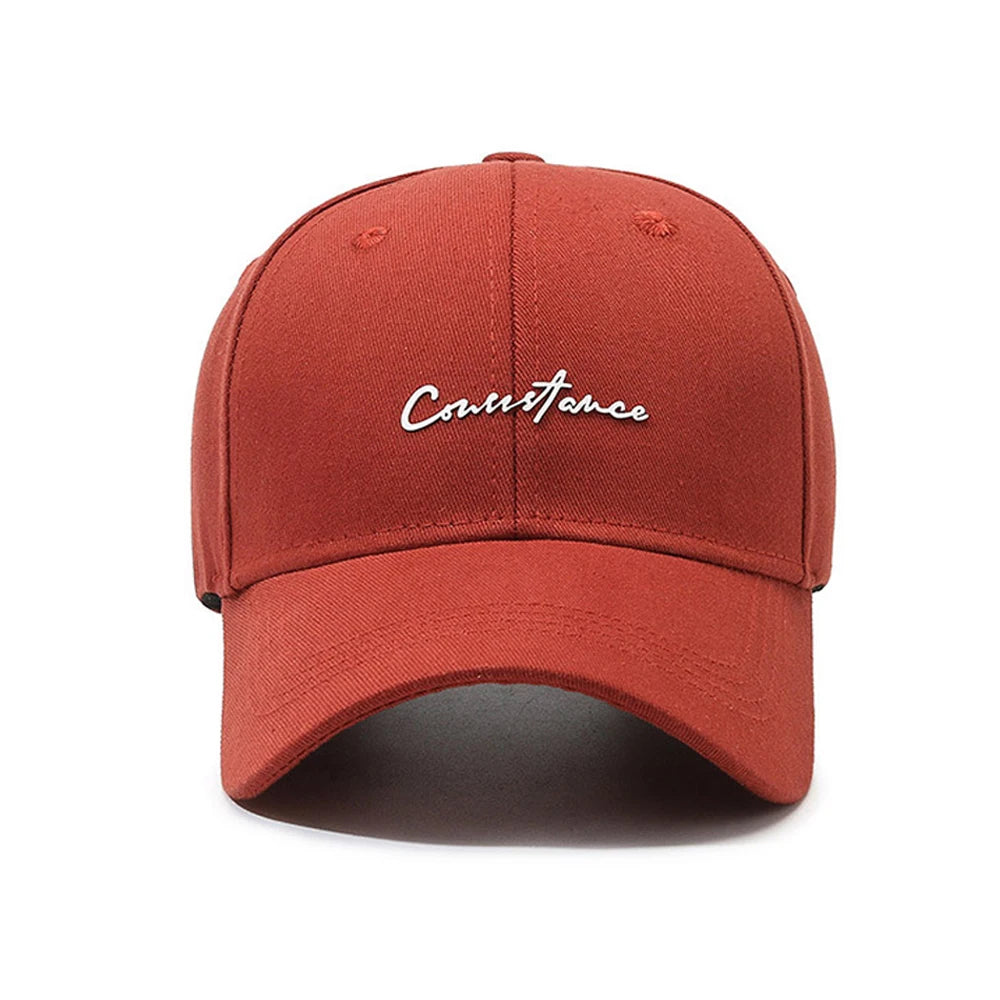 FS Stylish Orange Red Baseball Cap For Men Luxury Brand Small Letter Women Trucker Hat Streetwear Hip Hop Caps Gorras Hombre