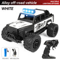 Remote control toy off-road vehicle, all-terrain adaptability, spring shock absorption, easy climbing, LED searchlight