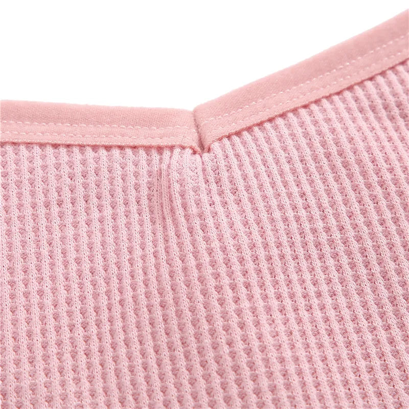 FINETOO 3PCS/Set G-string Panties Waffle Cotton Women's Underwear Sexy Panties Female Underpants Thong V-Waist Pantys Lingerie