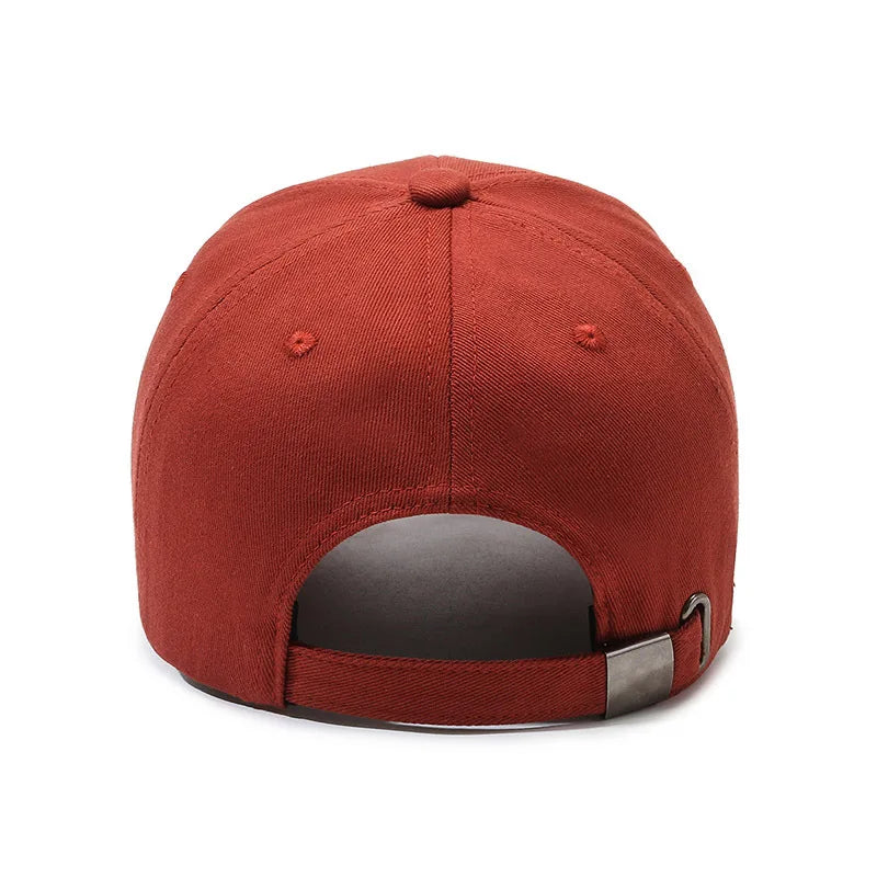 FS Stylish Orange Red Baseball Cap For Men Luxury Brand Small Letter Women Trucker Hat Streetwear Hip Hop Caps Gorras Hombre